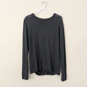 Lululemon twist open back sweater